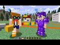 HANDCUFFED To My CRAZY FAN GIRL In Minecraft Build To Survive!