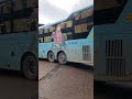VOLVO 9600 Multi Axle Just missed to hit ground🙌KIAL - KUNDAPURA ambari utsav B8R😍#shorts #volvo#bus