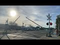 State College Blvd Railroad Crossing (Anaheim, CA) 12/26/22