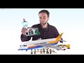 Good value, but where are the seats?! ✈ LEGO City Passenger Airplane review! 60262