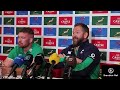 IRELAND:  Post match press conference after loss to Boks at Loftus -  Andy Farrell & Peter O'Mahony