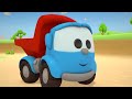 Car cartoons full episodes & baby cartoons. Street vehicles for kids. Leo the Truck & water slides.