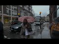 Rainy London Spring Walk 2024 ☔️ Belgravia, Chelsea, Knightsbridge & South Kensington 🌸 4K HDR