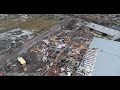 Mayfield, Kentucky Daylight Drone Footage Aftermath - 12/11/2021
