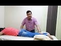 How to Sleep with Back pain, Best Sleeping Position for Lower Back Pain and Sciatica, Slip Disc