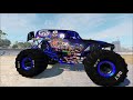 Monster Jam Video Game Drag Racing | BeamNG Drive