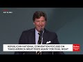 Tucker Carlson Details Trump's Phone Call To His Wife After Traumatic Event In RNC Speech