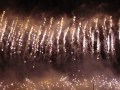 Fireworks at the Reichstag in Berlin for 20th Anniversary of Reunification