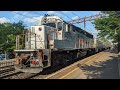 Railfanning NJ Transit at Millburn 6-17-24: broken GP40PH-2 4205 causes chaos and 4109 CNJ appears!!