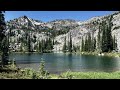 APPROACH TO & HIKING EXPLORING the Shoreline of Laverty Lake! | Eagle Cap | Wallowa Whitman | 4K