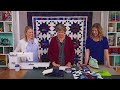 Triple Play: How to Make 3 NEW Spinning Star Quilts - Free Quilting Tutorial