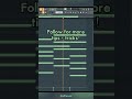 How to make chords with NO MUSIC THEORY in FL Studio 20! #shorts