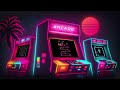 Arcade Night 80's 🔴 Unlock 80's Synthwave Beats to Chill or Game To 🕹️ Gaming Music Mix