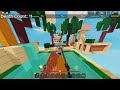 I played with a friend while playing roblox bedwars on PC!!!