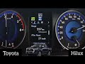 Hilux Vs Amarok Vs Ford Ranger Vs D-max Vs Nissan Navara Vs Mitsubishi L 200 top speed comparison