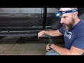 Install ONINE Clutch running boards On a Chevy Silverado 1500