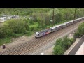 Amtrak & NJ Transit HD 60fps: Mid Afternoon 125 MPH Northeast Corridor Action @ Hamilton (5/11/16)