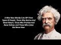 14 Life Lessons From MARK TWAIN That Are Worth Listening To! | Motivational Quotes