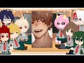 Class 1A react to Deku [ New Student AU ] | Bnha/Mha