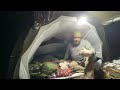 Hot Tent Camping in Snow - Pomoly Locomotive Tent, T1 Ultra3 Stove