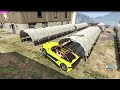 Crossing GTA 5 in a straight line but chaos happens every 30 seconds