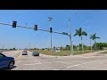 Cape Coral Florida Driving Through