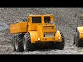 RC Vehicles Work in the Mud! Best R/C Construction Site! RC Trucks Extreme!