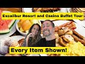 Excalibur Hotel and Casino Tour and Review - Restaurants, Rooms, Pool, Gym, Casino, Arcade and More