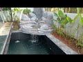 Suara Alam Dengan Air Terjun Buatan