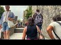[4K] Inside Mont Saint-Michel in Normandy France 🇫🇷 - Walking Tour Vlog & Vacation Travel Guide
