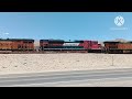 Railfanning in Oro Grande, CA