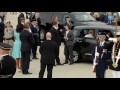 President Obama, the First Lady, Vice President Biden & Dr. Biden Greet His Holiness Pope Francis