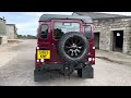 2016 Land Rover Defender 110 Landmark Station Wagon - Montalcino Red 18” Alloys - Walkround Video