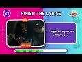 FINISH THE LYRICS🎵 | 2023-2024 TikTok Popular Hits 🔥 | Music Quiz