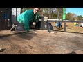 Welding Weed Trimmer Racks & Repairs On Landscape Trailer