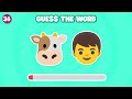Guess the Word by Emoji 🤯🍫 Emoji Quiz 2024