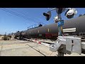 BNSF First Local Train at 182nd Street Railroad Crossing.