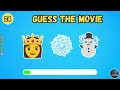 Guess the Movie by Emoji | Emoji Quiz 2024