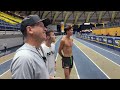Nico Young Workout Before BREAKING NCAA 5k Record
