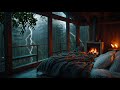 Best Rain And Thunder Sounds For Sleeping In A Tropical Forest  ASMR Rain For Relaxation & Insomnia