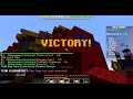 I Built An Among Us Character AND WON--Minecraft Bedwars