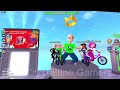 ROBLOX OBBY BUT YOU'RE ON A BIKE! | Roblox funny moments