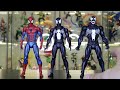 MAFEX Spider-Man Black Suit (Symbiote) Figure Review Español