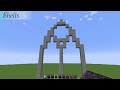 Minecraft Tutorial: Gothic Architecture part 2 - Stained Glass Windows