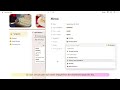 2023 NOTION TUTORIAL 🥑🍋 How to make a meal planner on Notion (+ free Notion template)