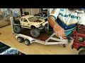 RC 1/10 scale trailer scratch build complete