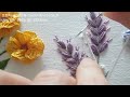 [프랑스자수 ] 7가지 입체꽃자수 7 3D Flower Embroidery