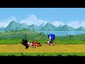 Goku Vs Sonic (Dragon Ball Vs SEGA) Sprite Animation