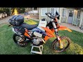 2022 KTM 500 Review and Light Adventure Set Up