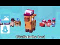 CROSSY ROAD CASTLE ALL GREEN CRYSTALS AND LEVEL 120